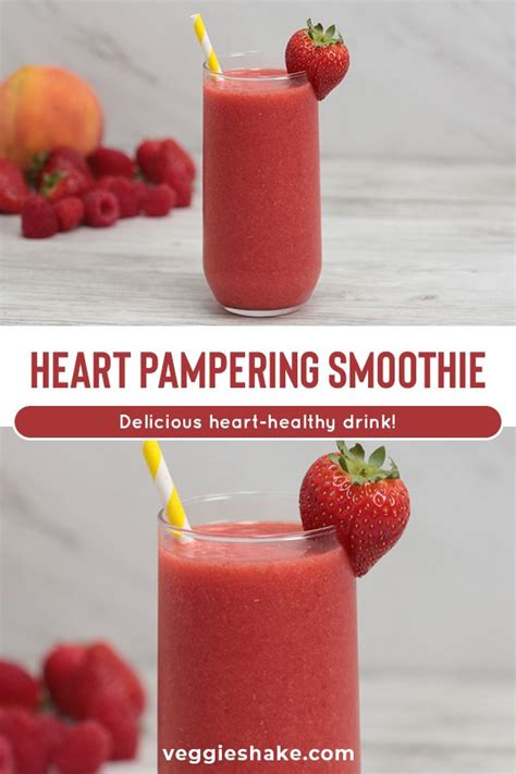 Heart Pampering Smoothie - VeggieShake | Recipe | Heart healthy ...