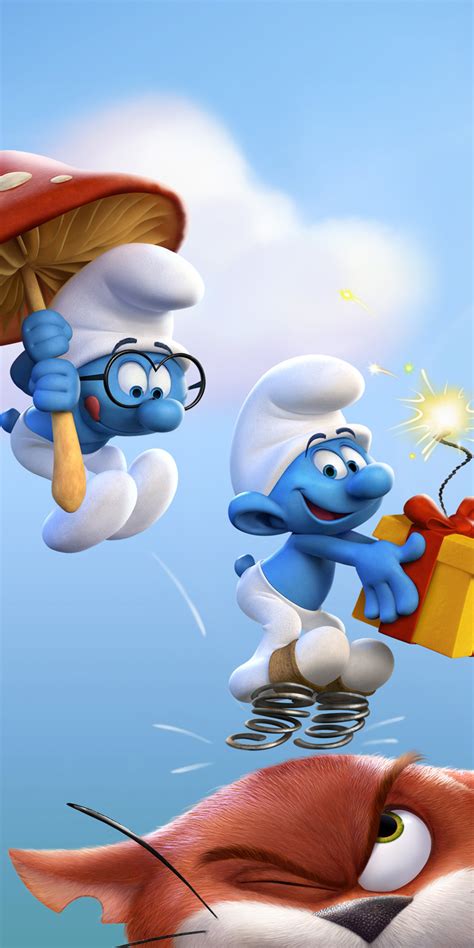 The Smurfs Village Wallpaper