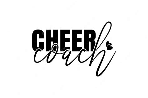 Premium Vector | Cheer Coach SVG