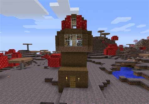 Mushroom Biome With Mushroom Home Minecraft Map