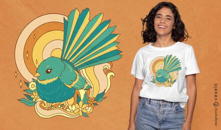 Vintage Bird T-shirt Design Vector Download