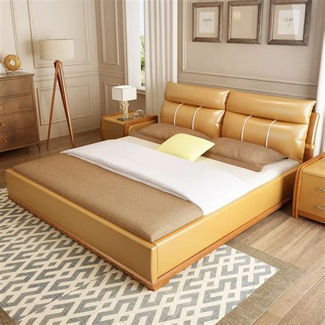 1.8m Double Bed Tatami Room Master Bed Bedrooms Simple Modern Bed #CE 101-in Bedroom Sets from ...