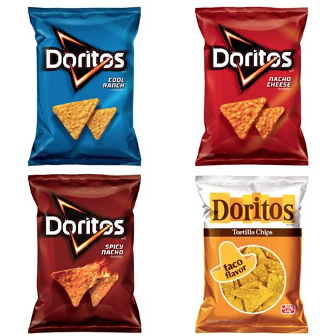 Snack ~ PepsiCo - Frito-Lay _ Doritos = Various Flavors Nacho Taco, Frito Lay, Doritos, Kids ...