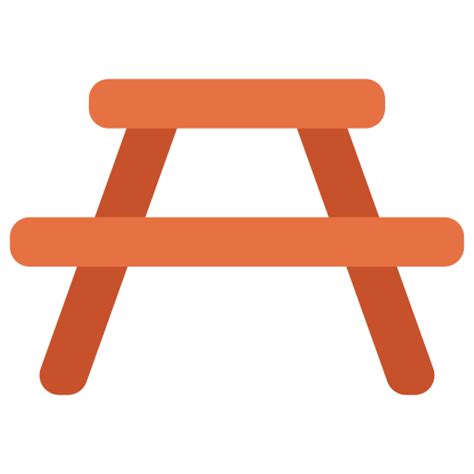 Outdoor table Generic Flat icon