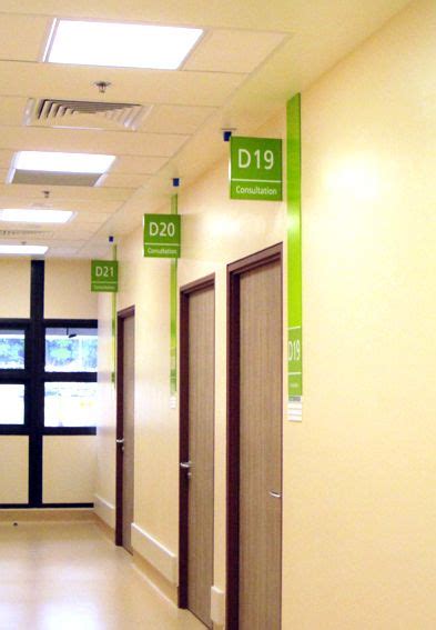 National University Hospital Signage System | Hospital signage ...