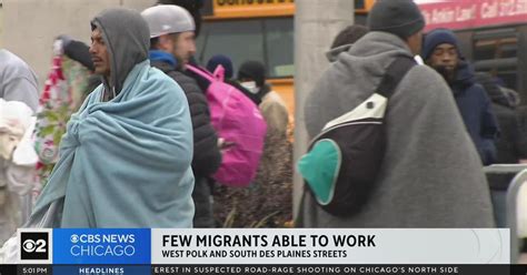 Few migrants in Chicago able to work as shelter stay limit approaches ...