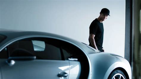 Cristiano Ronaldo takes the Bugatti Chiron on a test drive, gives his seal of approval ...