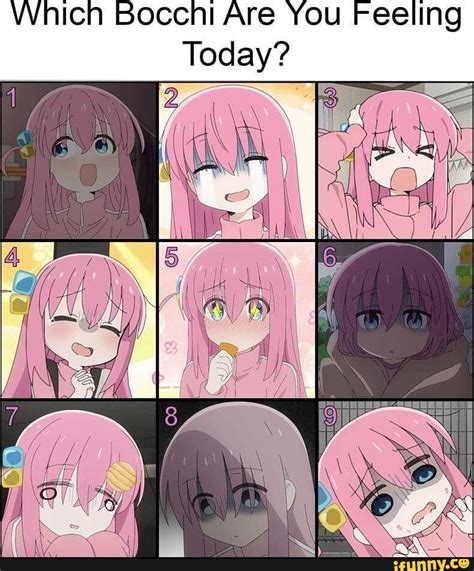 Which Bocchi Are You Feeling Today? - iFunny