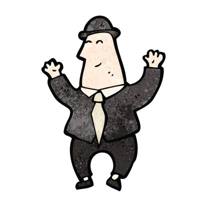 Cartoon Tax Man Stock Illustration - Download Image Now - Adult ...