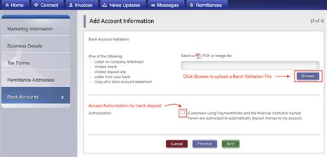 How to Add a New Bank Account