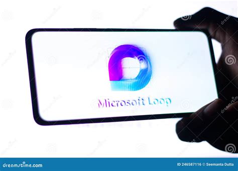 West Bangal, India - November 03, 2021 : Microsoft Loop Logo on Laptop ...