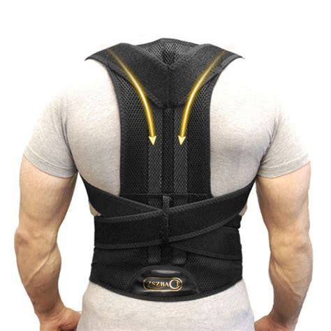 Back Support Belts Posture Corrector Back Brace Improves Posture and ...