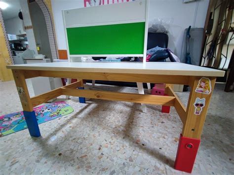 Ikea adjustable study table, Babies & Kids, Baby Nursery & Kids Furniture, Kids' Tables & Chairs ...