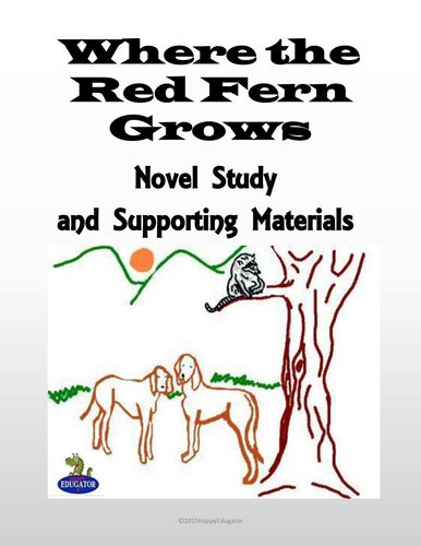 Where the Red Fern Grows Novel Study | Teaching Resources