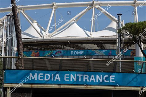 Detail Olympic Stadium Rome Olympic Stadium Editorial Stock Photo ...