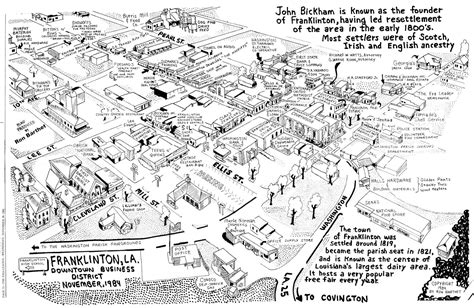 The Barthet Gallery: Franklinton Map - 1984