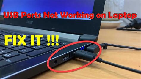 How To Fix USB Ports Not Working on Laptop Windows 10 - YouTube