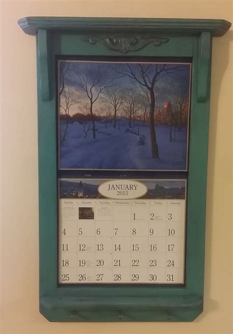 Wooden Wall Calendar Frames - School Calendar 2023