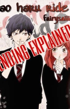 ao haru ride / ending summary - ao haru ride - explained - Wattpad