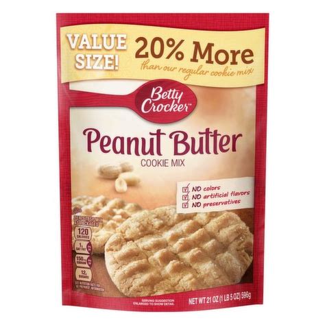 Betty Crocker Peanut Butter Cookie Mix