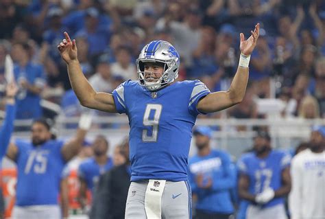 Detroit Lions QB Matthew Stafford Has Some Big News