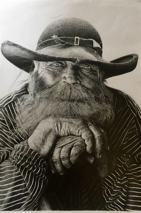 20hrs worth of a pencil old man : r/drawing