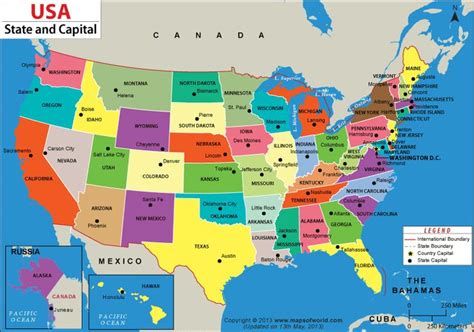 Clickable Map Of Us - The Map Of United States