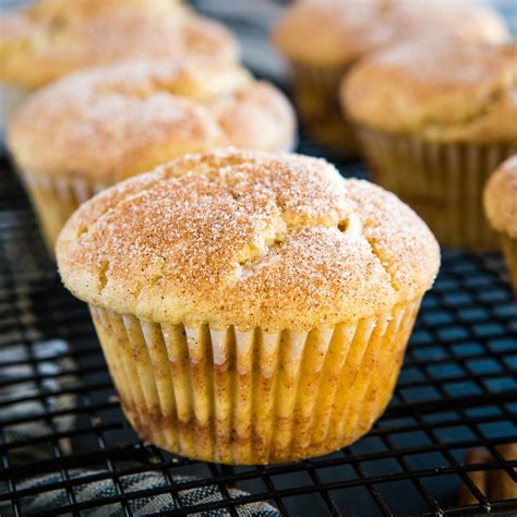 Cinnamon Sugar Muffins {Easy Muffin Recipe} - The Busy Baker