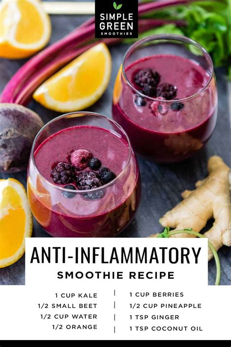 Anti-Inflammatory Smoothie | Healing recipe that tastes delicious