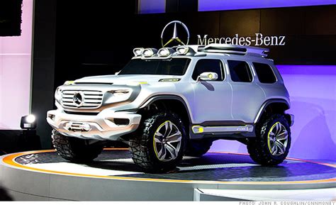 Big boxy mercedes suv