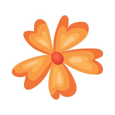 orange flower garden 11092696 Vector Art at Vecteezy