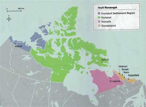 Indigenous People Of Canada Map