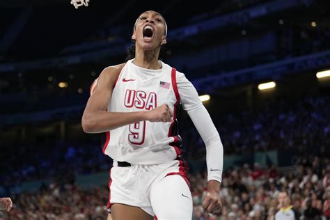 Paris Olympics: A'ja Wilson dominates, Team USA women beat Japan