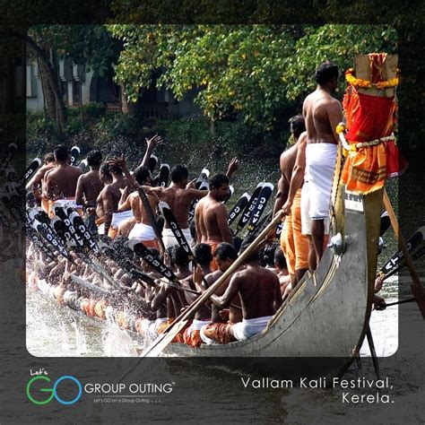 Vallam Kali is a form of traditional boat racing, rather a canoe race ...