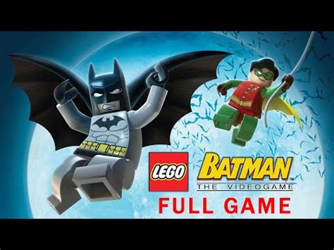 LEGO Batman the videogame Walkthrough Full Game - No Commentary - YouTube