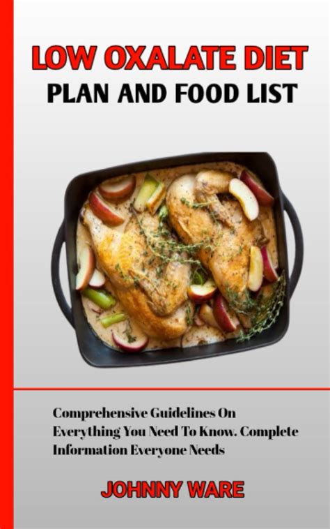 Buy LOW OXALATE DIET PLAN AND FOOD LIST: A simple tional guide to ...