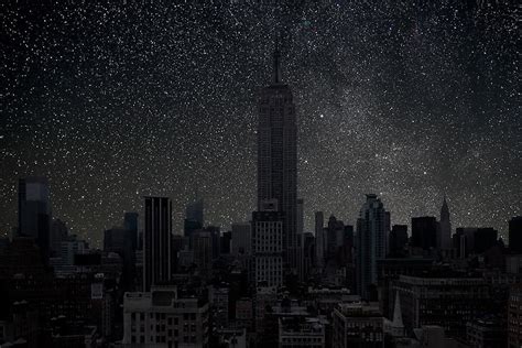 See a Darkened Sky Above Your Favorite Cityscape | Space