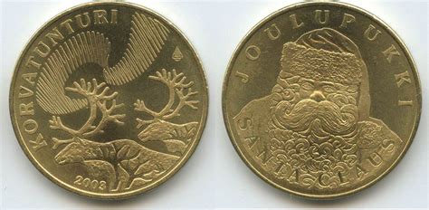 Finnland Medaille Souvenir Token 2003 G13221 - Korvatunturi Joulupukki - Santa Claus Finland ...