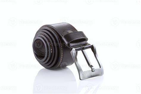 Dark Brown Leather Belt 3186830 Stock Photo at Vecteezy