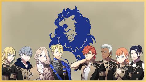 Blue Lions Cast Computer Wallpaper : r/fireemblem