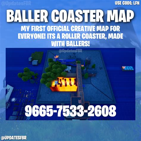 I made a creative map that is a roller coaster with ballers! It’s my first version. Let me know ...