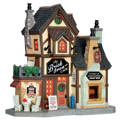 Lemax Village Collection Christmas Village Building, The Brick Oven Café