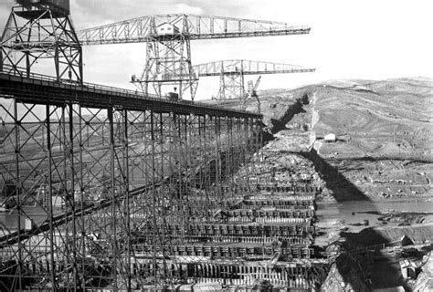 Friant Dam Construction | Millerton lake, California history, Fresno ...