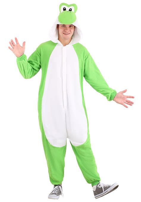 Super Mario Brothers Yoshi Kigurumi for Adults