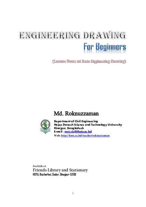 (PDF) Engineering Drawing for Beginners | Md. Roknuzzaman - Academia.edu