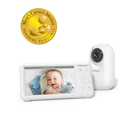 Momcozy Baby Monitor 5" 1080P Split Screen Video Baby Monitor with ...