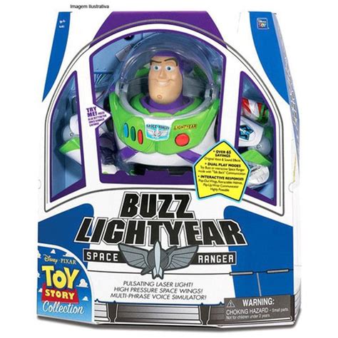 Buzz Lightyear - Toy Story Signature Collection - Interativo - R$ 479 ...