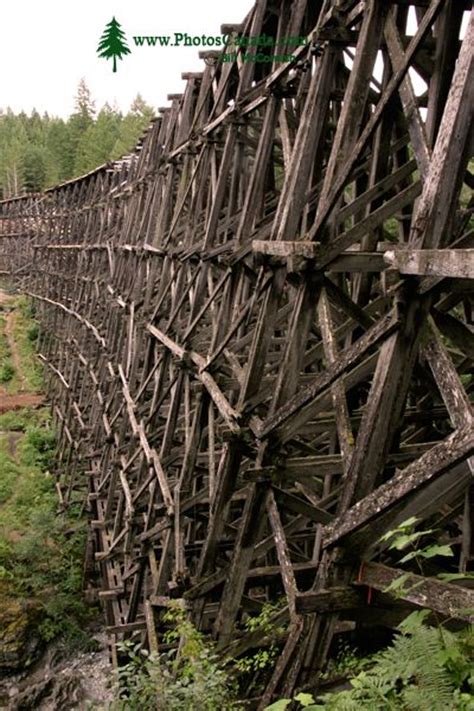 PhotosCanada.com Gallery :: Kinsol Trestle, Shawnigan Lake, Vancouver ...