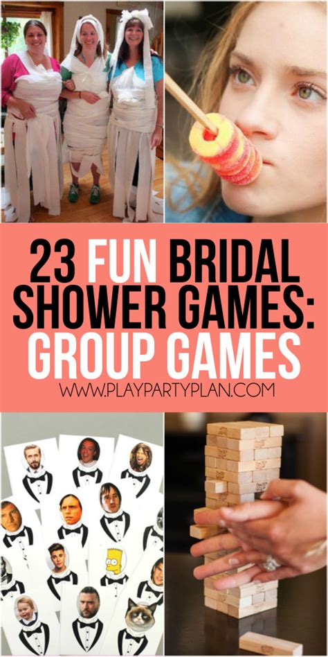 23 More Fun Bridal Shower Games | Bridal shower games funny, Fun bridal shower games, Funny ...