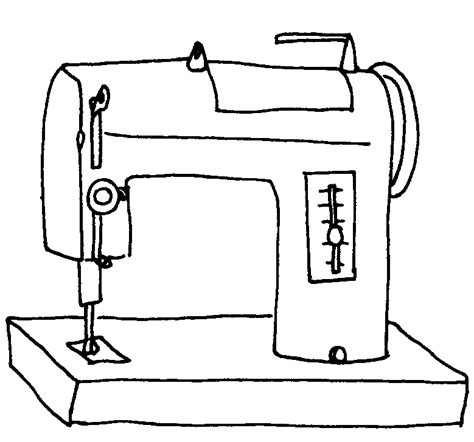 Free Sewing Machine Clip Art Black And White, Download Free Sewing Machine Clip Art Black And ...